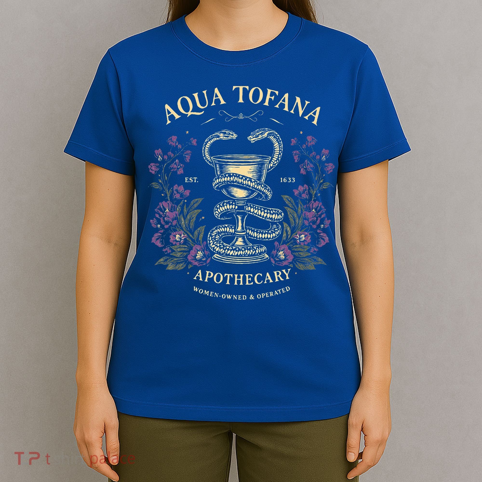 Feminist Aqua Tofana Apothecary T-Shirt
