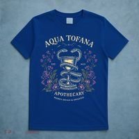 Feminist Aqua Tofana Apothecary T-Shirt thumb 5