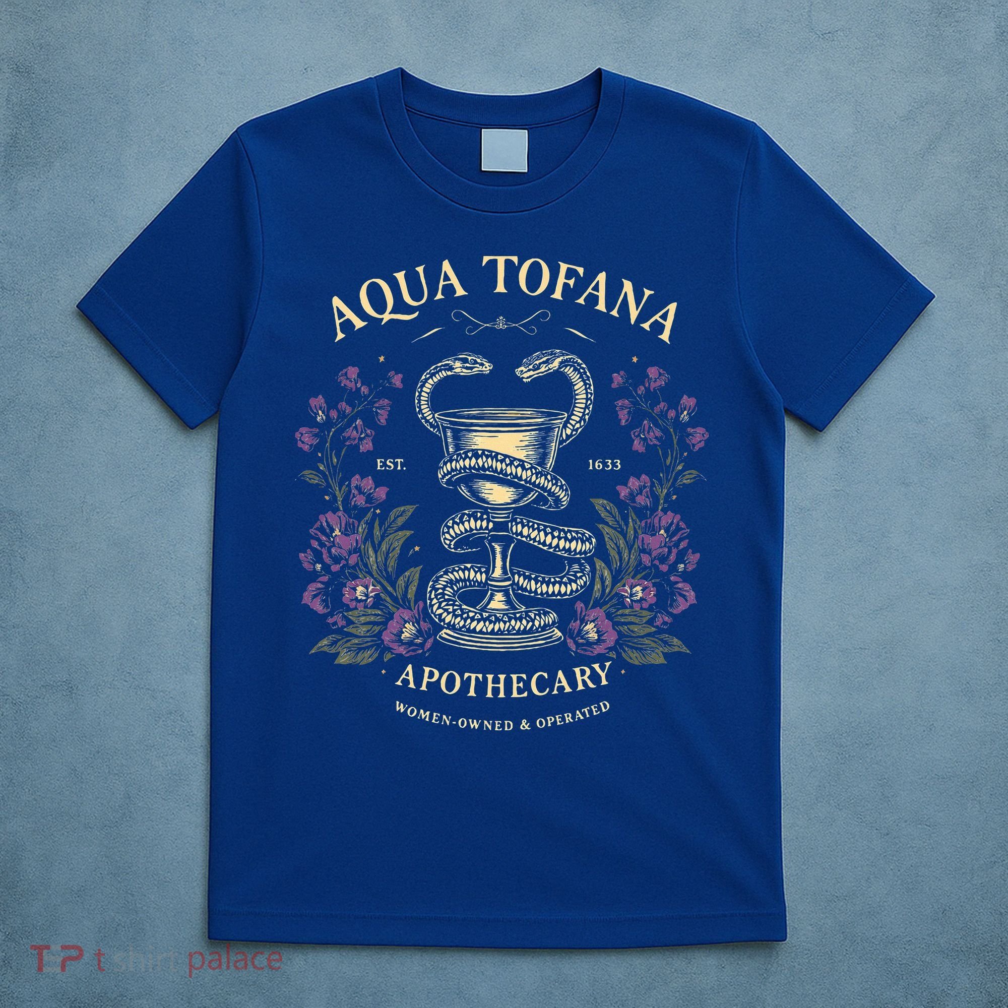 Feminist Aqua Tofana Apothecary T-Shirt