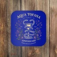 Feminist Aqua Tofana Apothecary Coaster thumb 0