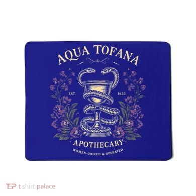 Feminist Aqua Tofana Apothecary Mousepad