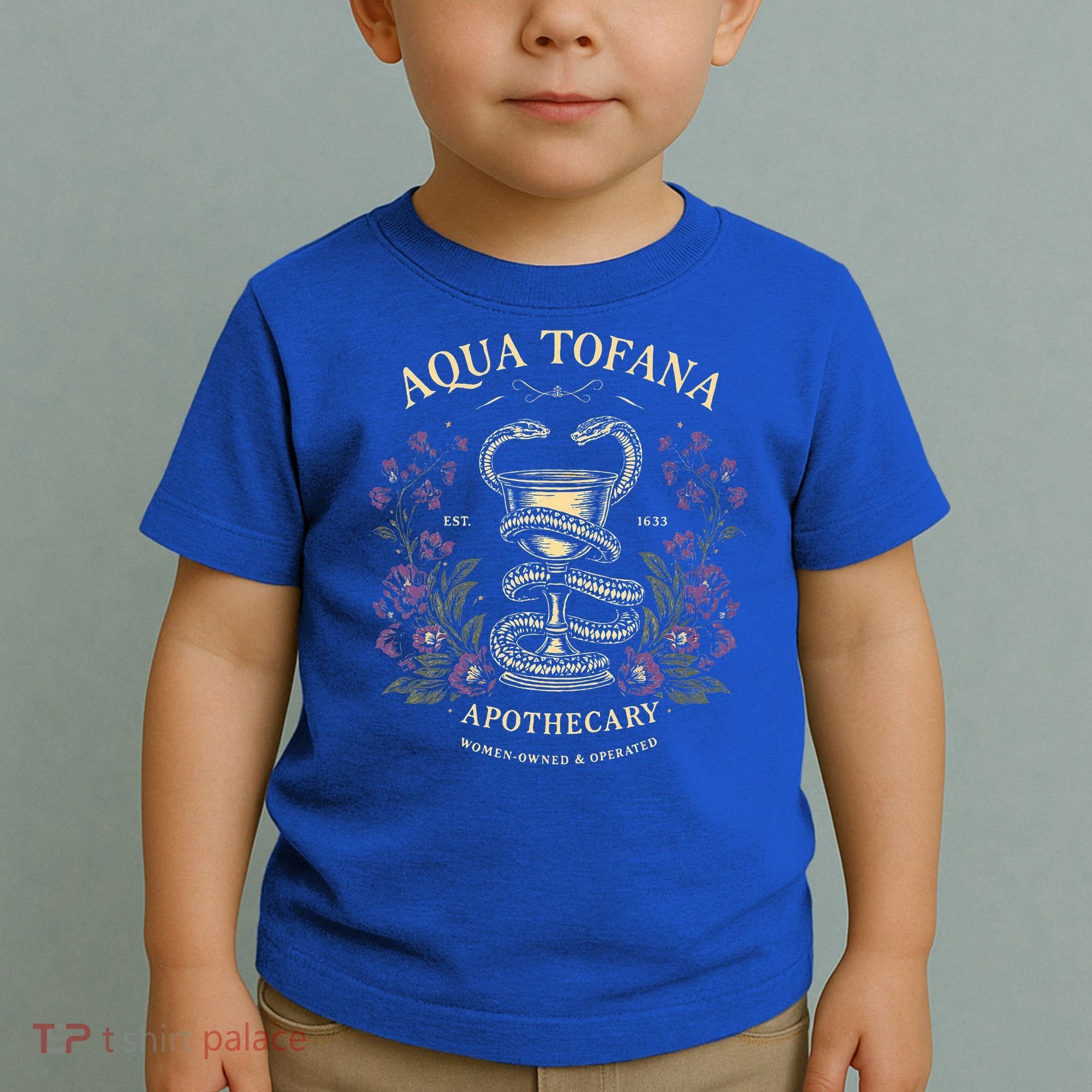 Feminist Aqua Tofana Apothecary Toddler T-Shirt