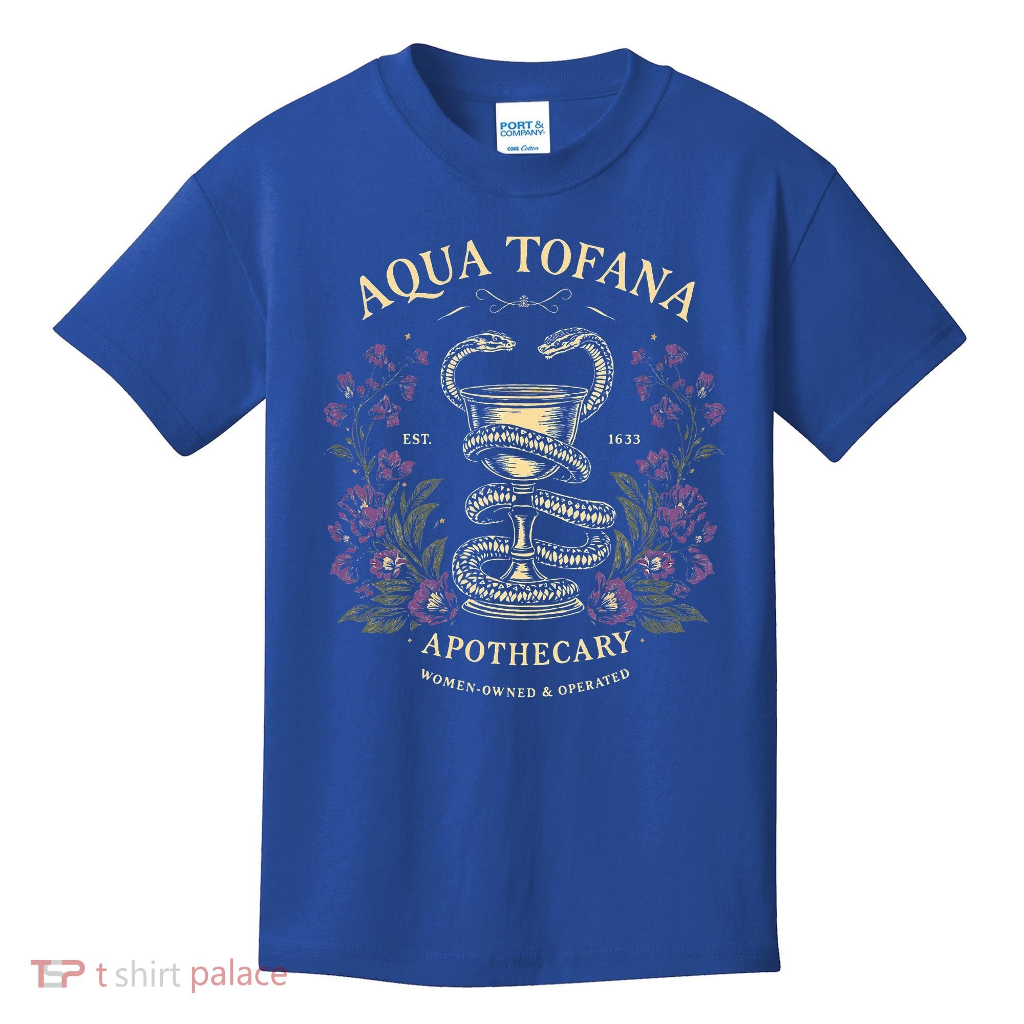 Feminist Aqua Tofana Apothecary Kids T-Shirt