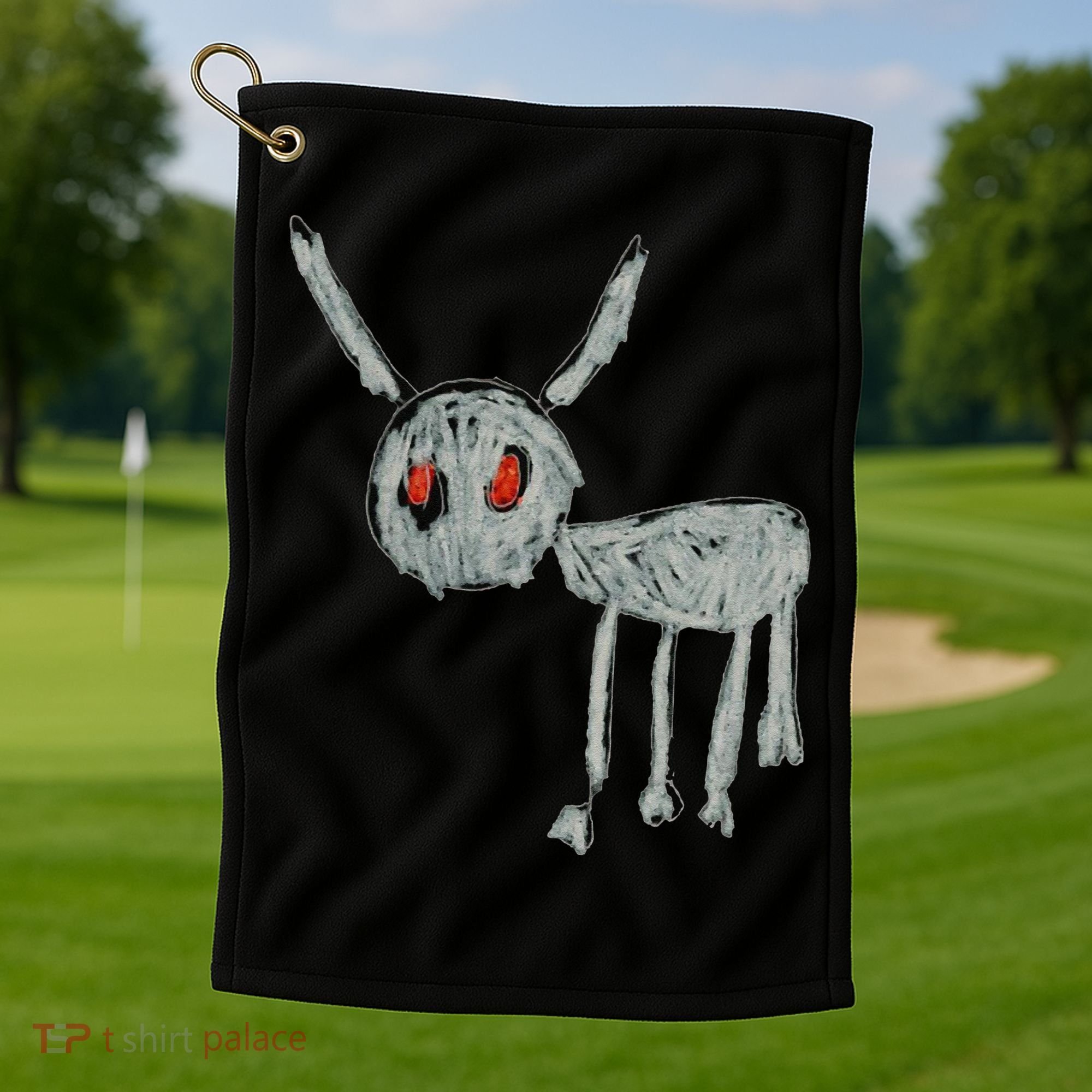 For All The Dogs Golf Towel