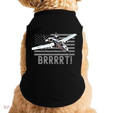 Funny A10 Thunderbolt Warthog Brrrrrt Doggie Tank