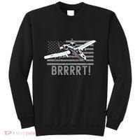 Funny A10 Thunderbolt Warthog Brrrrrt Sweatshirt thumb 0