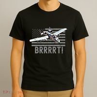 Funny A10 Thunderbolt Warthog Brrrrrt T-Shirt thumb 3