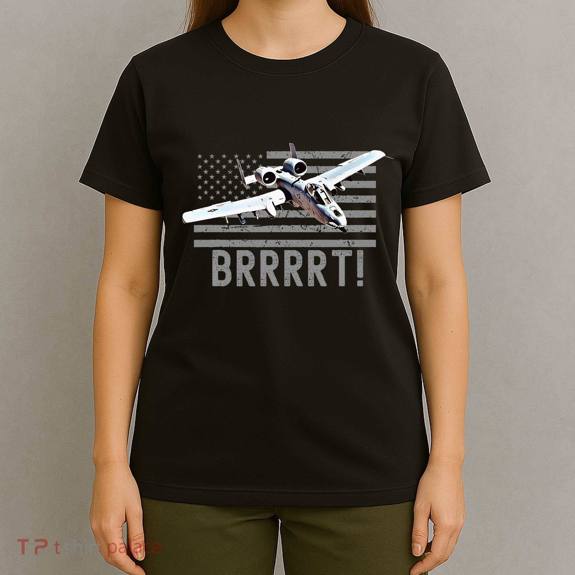 Funny A10 Thunderbolt Warthog Brrrrrt T-Shirt