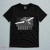 Funny A10 Thunderbolt Warthog Brrrrrt T-Shirt thumb 5