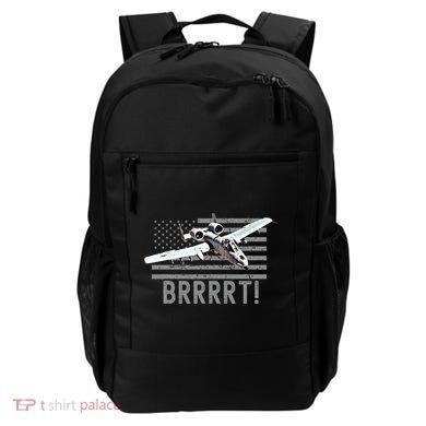 Funny A10 Thunderbolt Warthog Brrrrrt Backpack