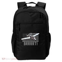 Funny A10 Thunderbolt Warthog Brrrrrt Backpack thumb 0