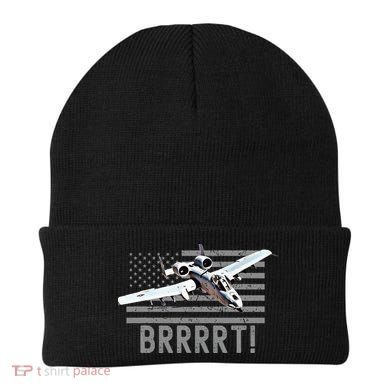 Funny A10 Thunderbolt Warthog Brrrrrt Beanie
