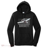 Funny A10 Thunderbolt Warthog Brrrrrt Women's Hoodie thumb 0