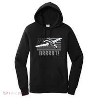 Funny A10 Thunderbolt Warthog Brrrrrt Women's Hoodie thumb 0