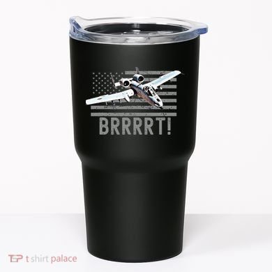 Funny A10 Thunderbolt Warthog Brrrrrt Tumbler