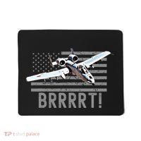 Funny A10 Thunderbolt Warthog Brrrrrt Mousepad thumb 0