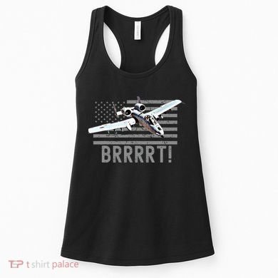 Funny A10 Thunderbolt Warthog Brrrrrt Women's Tank Top