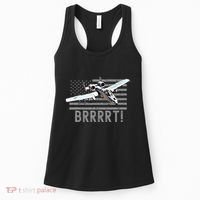 Funny A10 Thunderbolt Warthog Brrrrrt Women's Tank Top thumb 0