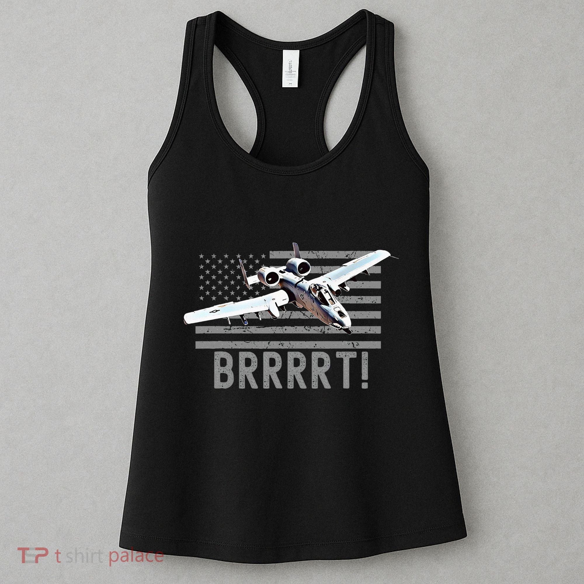 Funny A10 Thunderbolt Warthog Brrrrrt Women's Tank Top