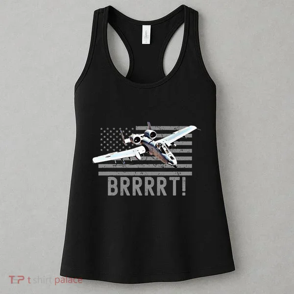 Funny A10 Thunderbolt Warthog Brrrrrt Women's Tank Top