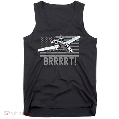 Funny A10 Thunderbolt Warthog Brrrrrt Tank Top