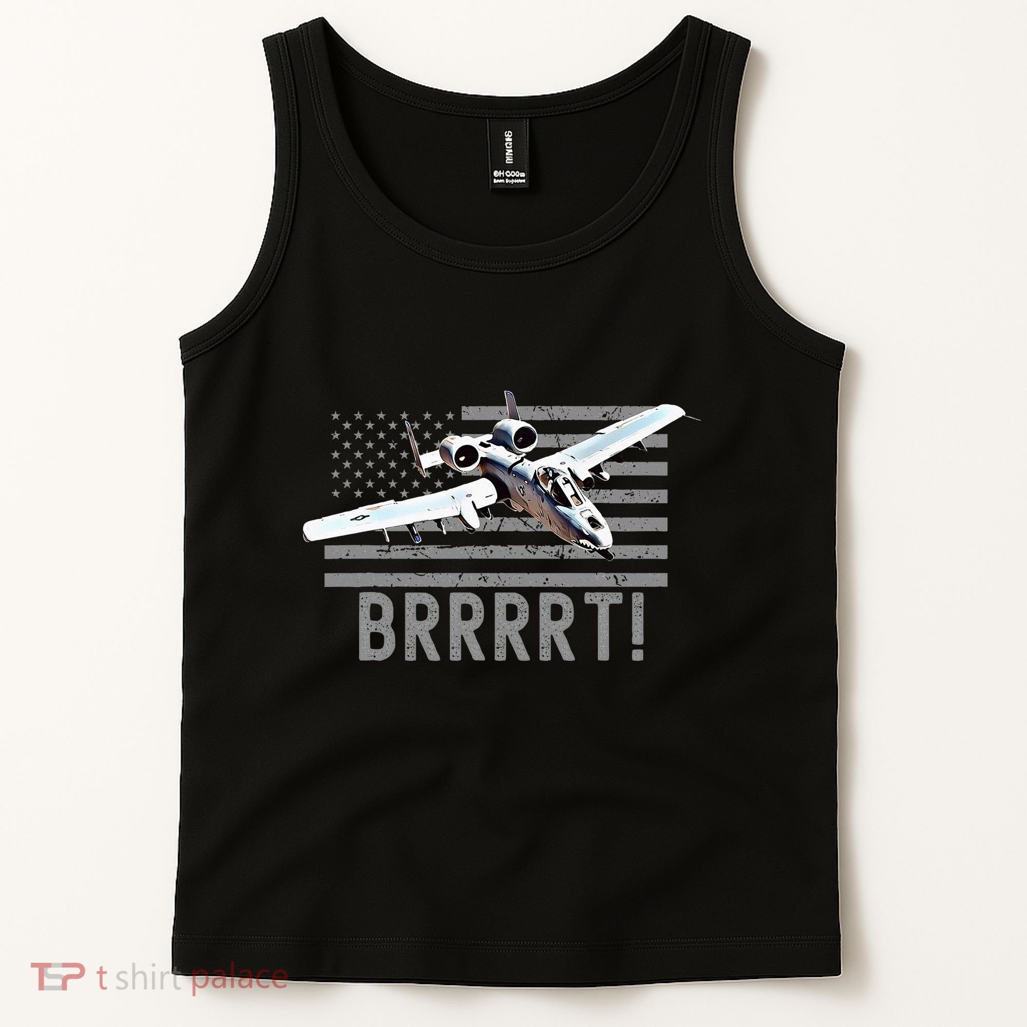 Funny A10 Thunderbolt Warthog Brrrrrt Tank Top