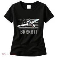 Funny A10 Thunderbolt Warthog Brrrrrt Women's T-Shirt thumb 0