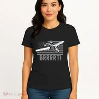 Funny A10 Thunderbolt Warthog Brrrrrt Women's T-Shirt thumb 4