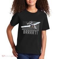 Funny A10 Thunderbolt Warthog Brrrrrt Kids T-Shirt thumb 2