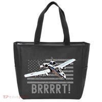 Funny A10 Thunderbolt Warthog Brrrrrt Tote Bag thumb 0