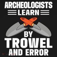 Funny Archeology Trowel And Error Antique Archeology Gift Women's Hoodie thumb 2