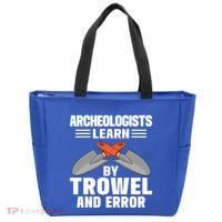 Funny Archeology Trowel And Error Antique Archeology Gift Tote Bag thumb 0