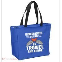 Funny Archeology Trowel And Error Antique Archeology Gift Tote Bag thumb 2
