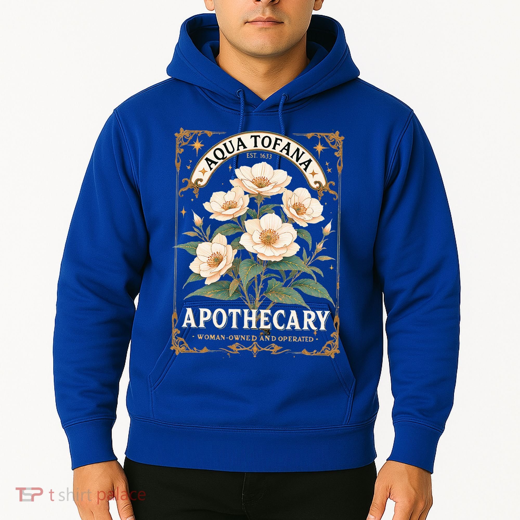 Feminist Aqua Tofana Apothecary Hoodie