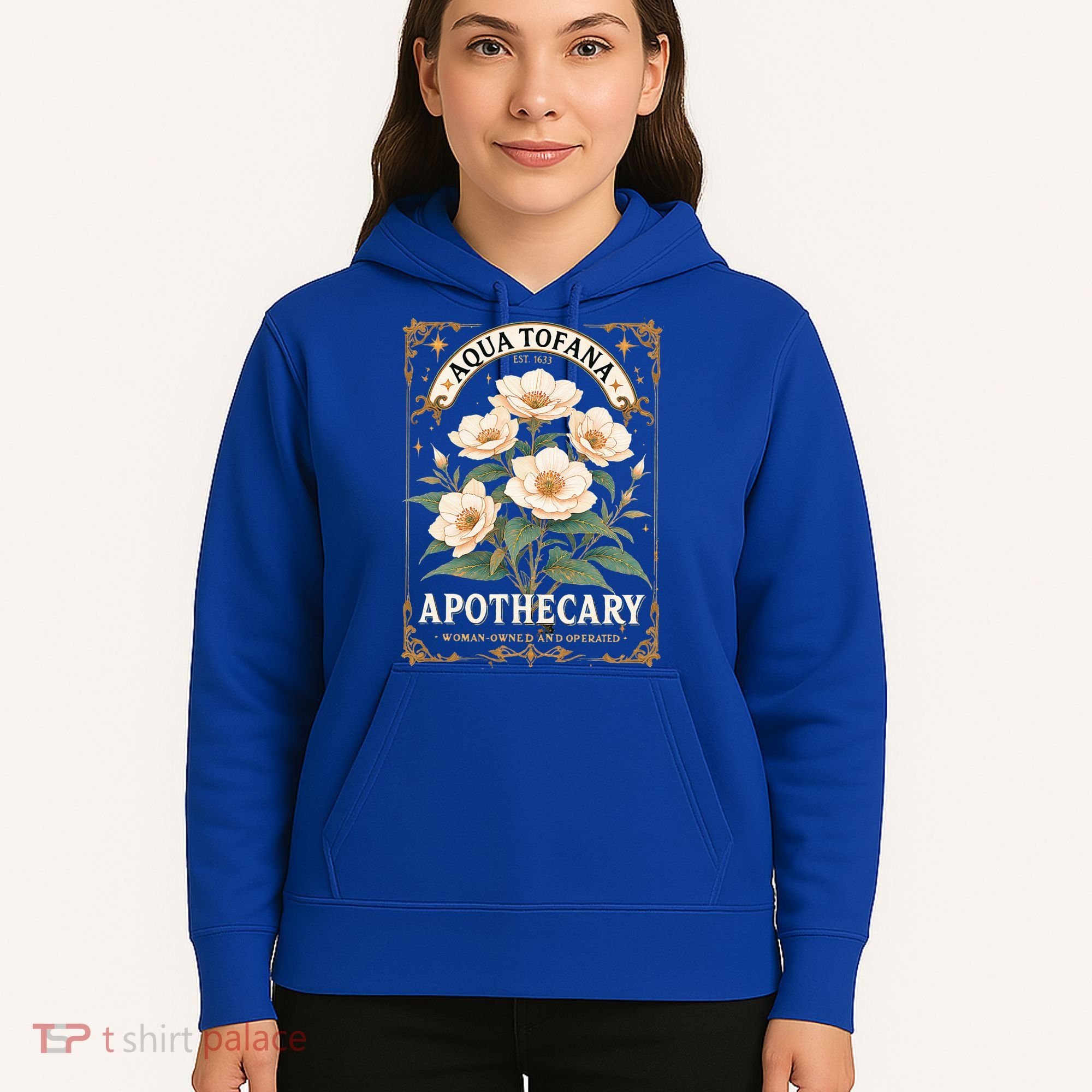 Feminist Aqua Tofana Apothecary Hoodie
