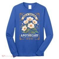 Feminist Aqua Tofana Apothecary Long Sleeve Shirt thumb 0