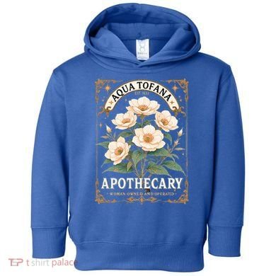 Feminist Aqua Tofana Apothecary Toddler Hoodie