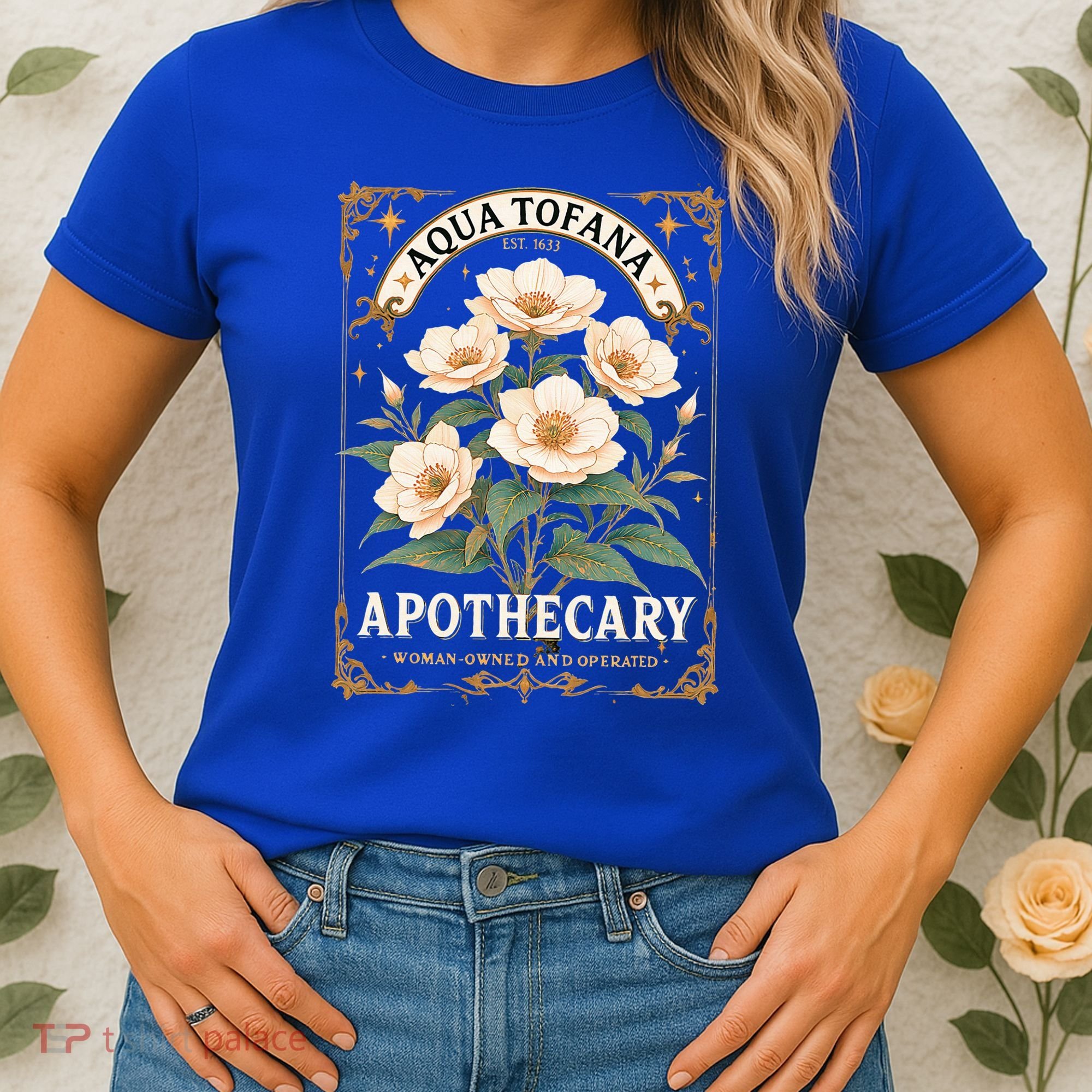 Feminist Aqua Tofana Apothecary Women's T-Shirt