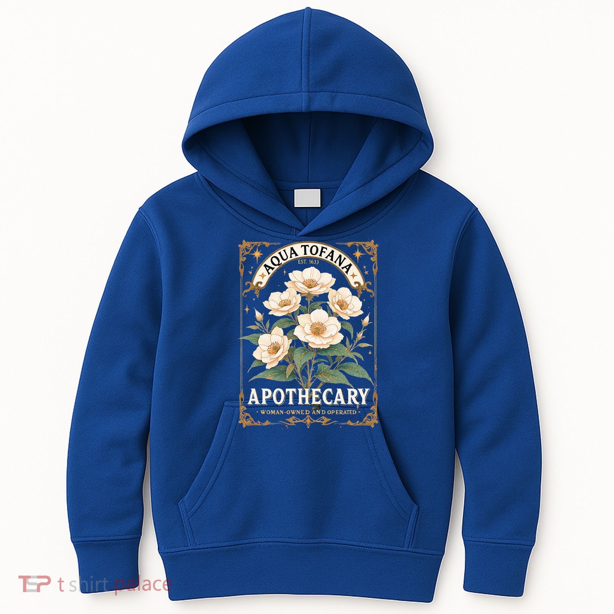 Feminist Aqua Tofana Apothecary Kids Hoodie