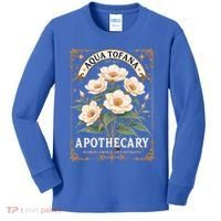 Feminist Aqua Tofana Apothecary Kids Long Sleeve Shirt thumb 0