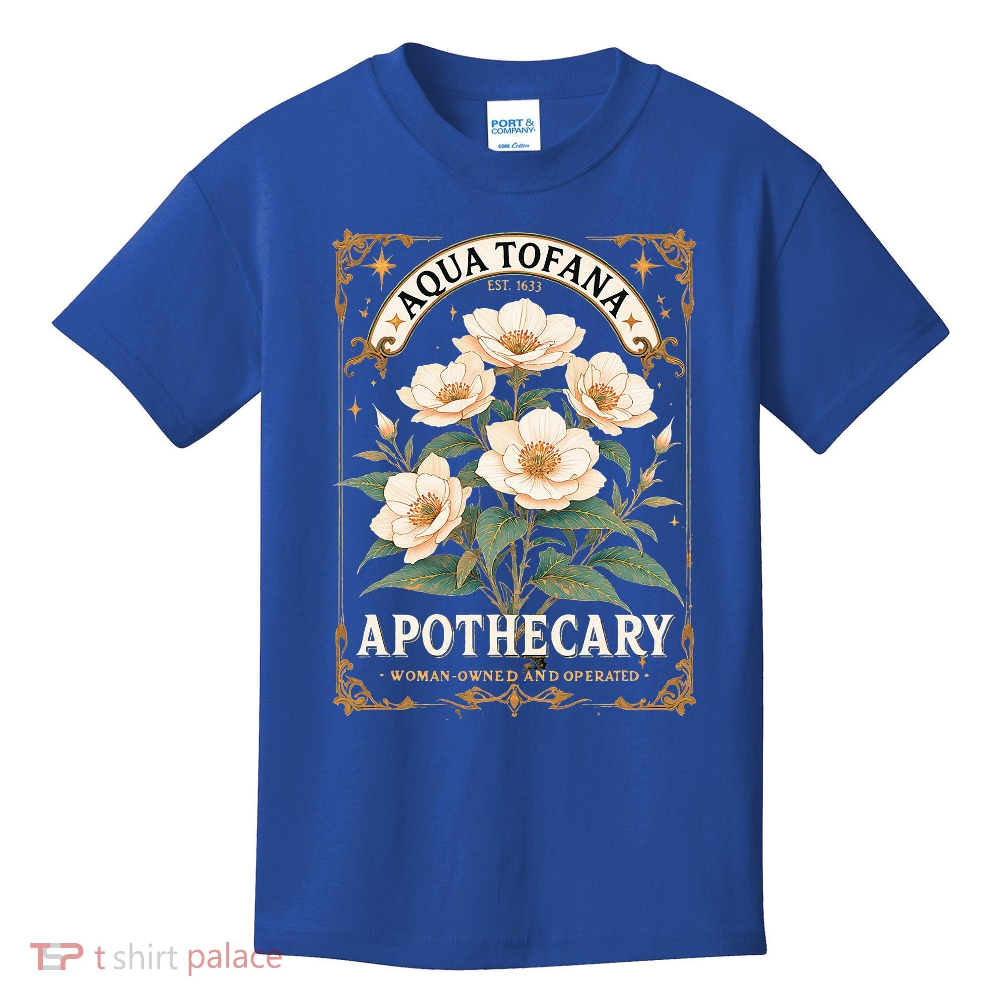 Feminist Aqua Tofana Apothecary Kids T-Shirt