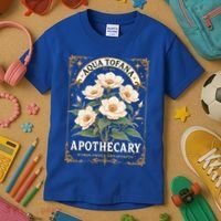 Feminist Aqua Tofana Apothecary Kids T-Shirt thumb 3