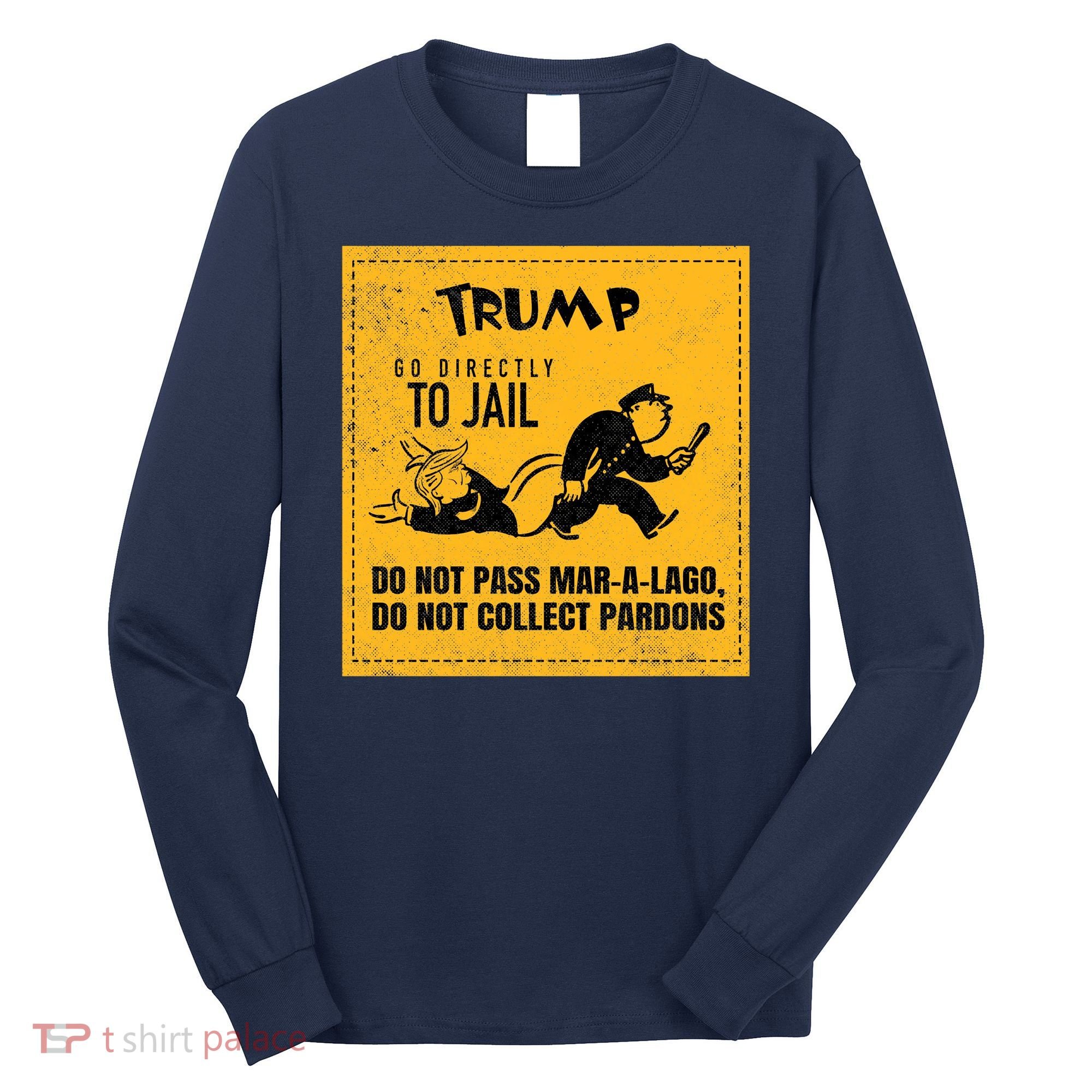 Funny Anti Trump Election Cleaner Vote Against Republicans Long Sleeve Shirt
