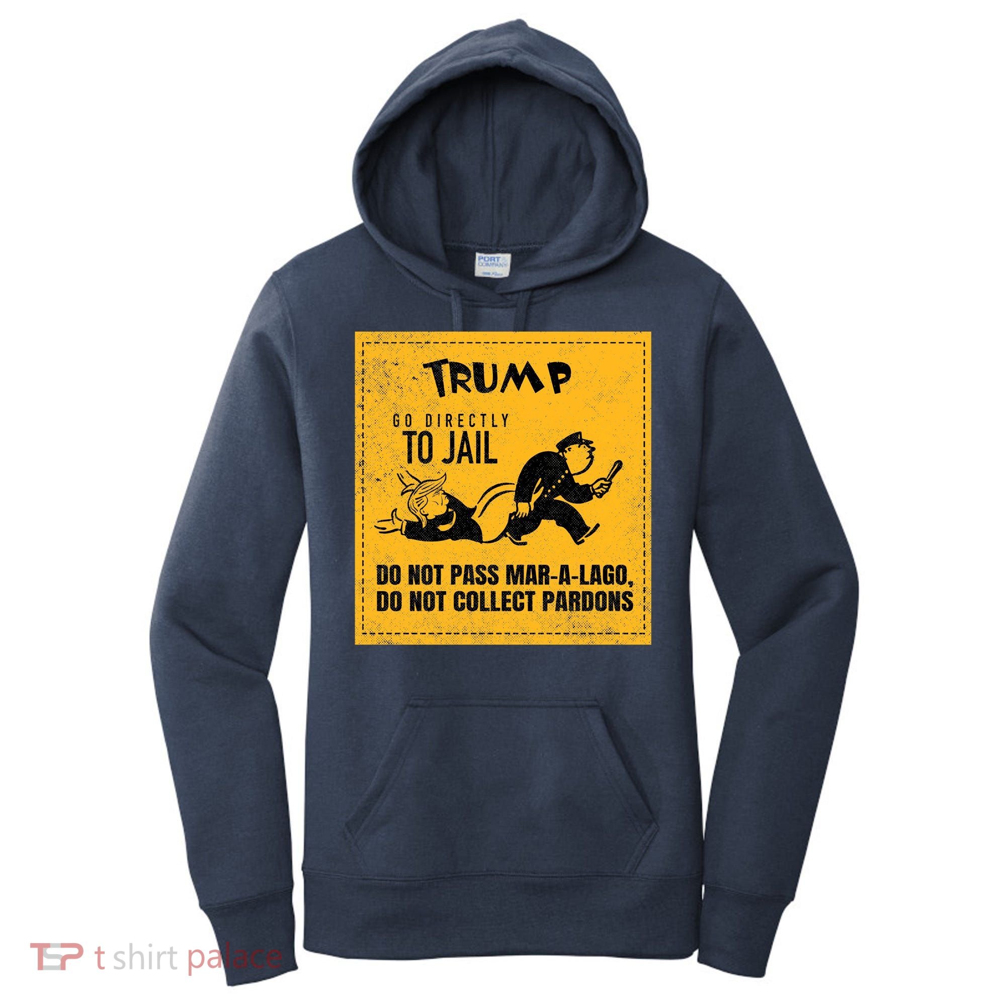 Funny Anti Trump Election Cleaner Vote Against Republicans Women's Hoodie
