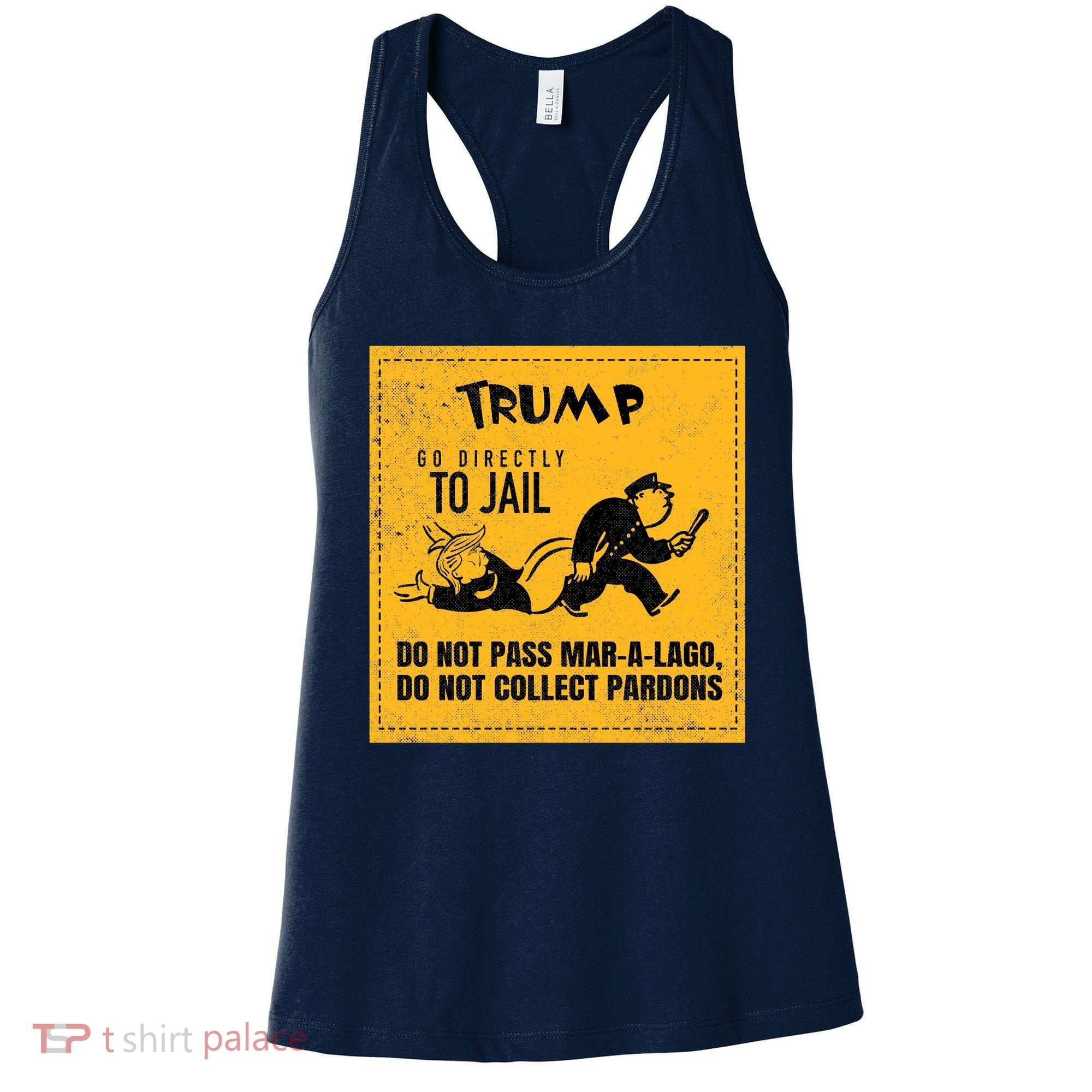 Funny Anti Trump Election Cleaner Vote Against Republicans Women's Tank Top