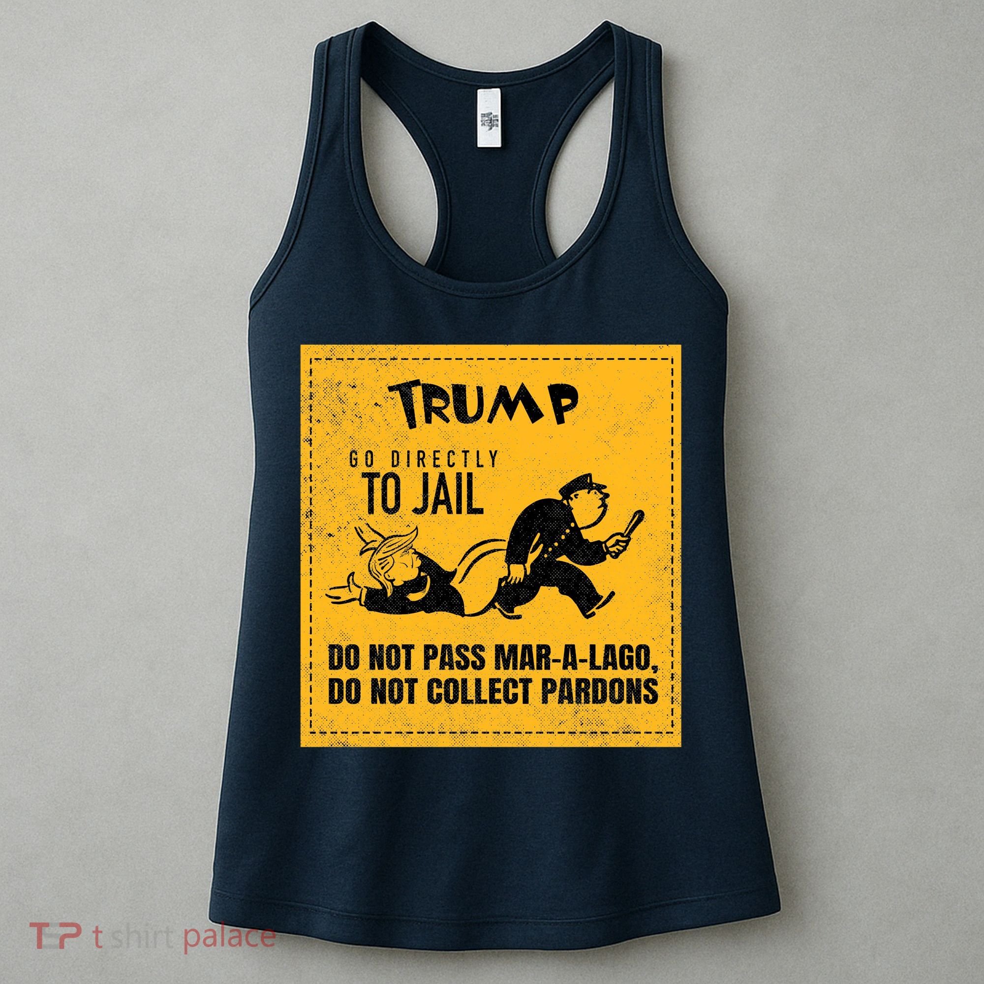 Funny Anti Trump Election Cleaner Vote Against Republicans Women's Tank Top