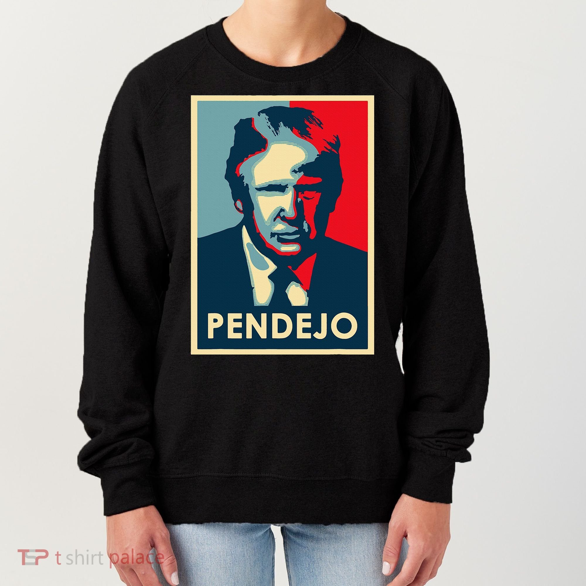 Funny Anti Trump Pendejo Political Women's Sweatshirt