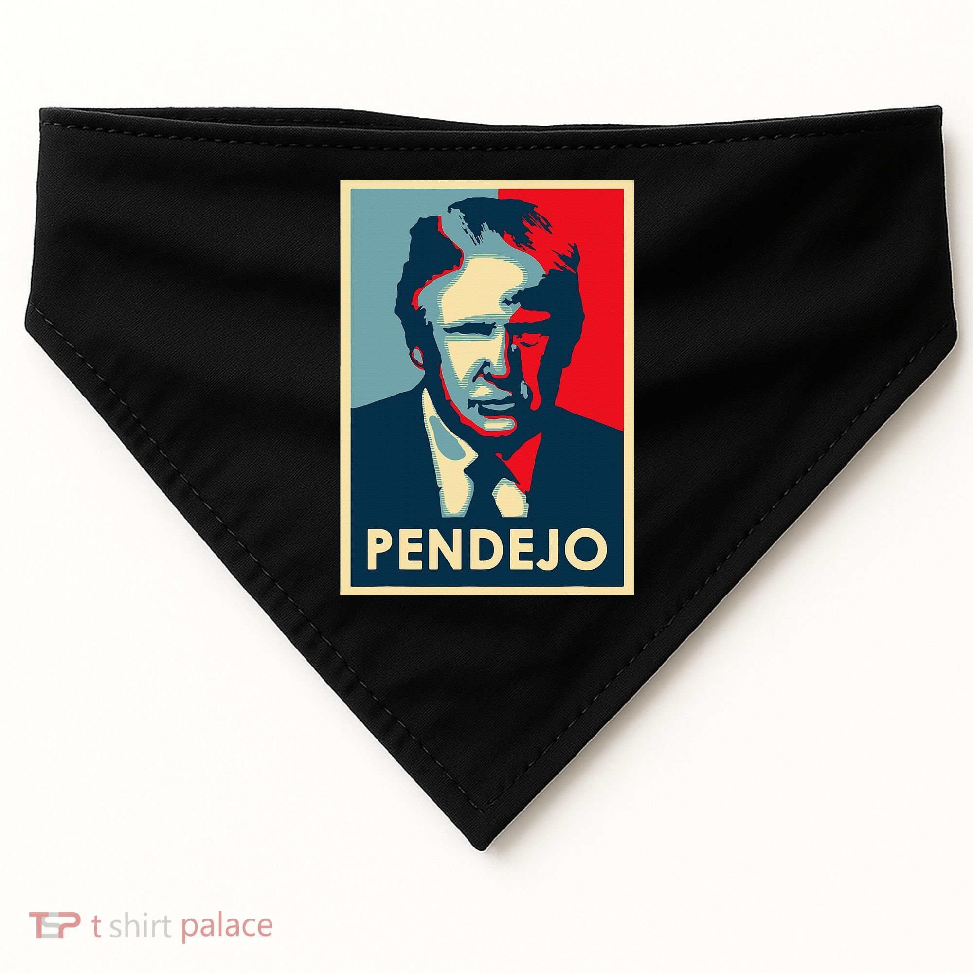 Funny Anti Trump Pendejo Political USA-Made Doggie Bandana