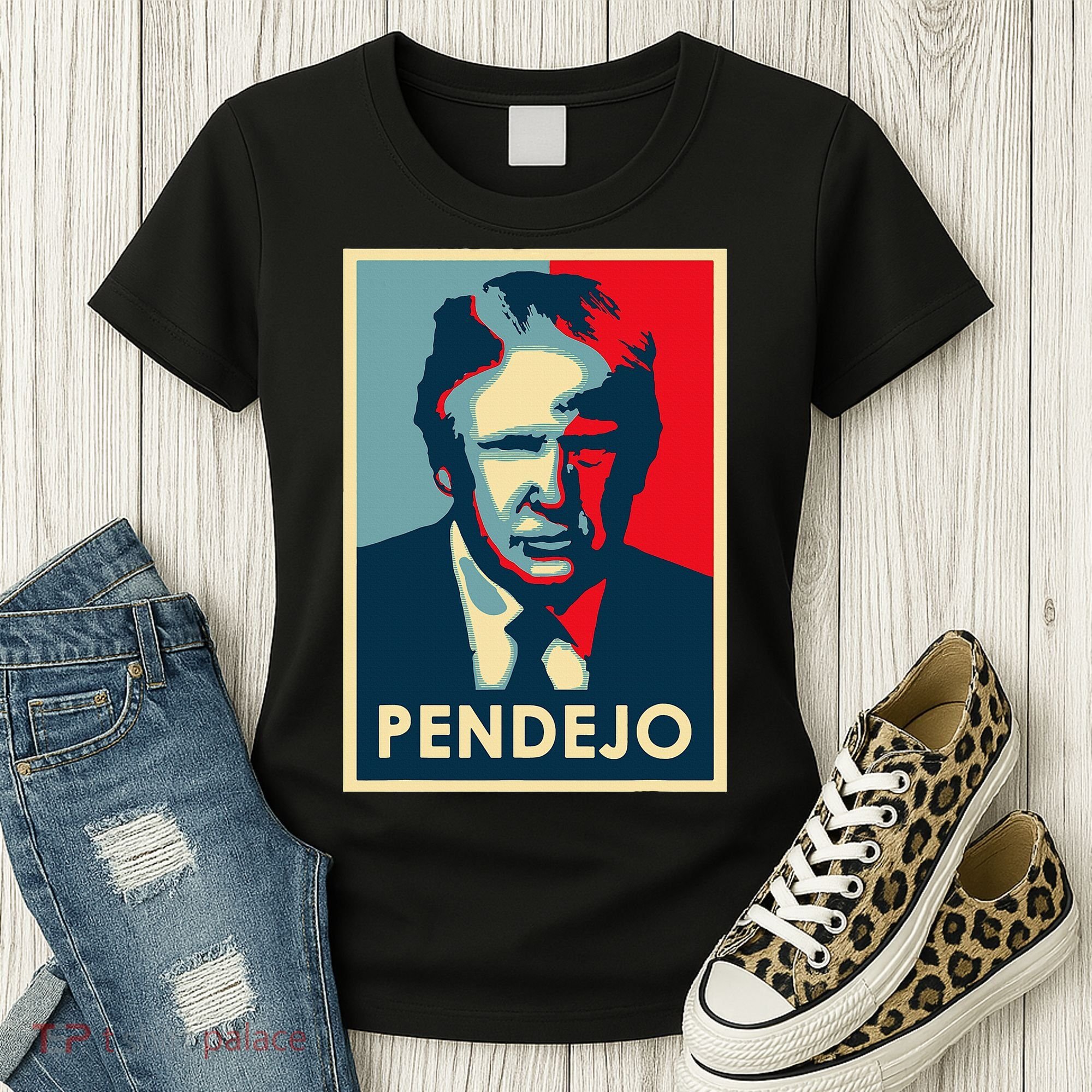 Funny Anti Trump Pendejo Political Women's T-Shirt