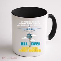 Funny Air Traffic Controller Saying ATC Flight Control Coffee Mug thumb 1